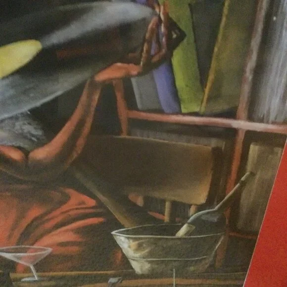 Late night dj wall art the print is 16x20 and the frame 18x24 - Picture 4 of 5